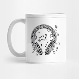 Music Headphones Mug